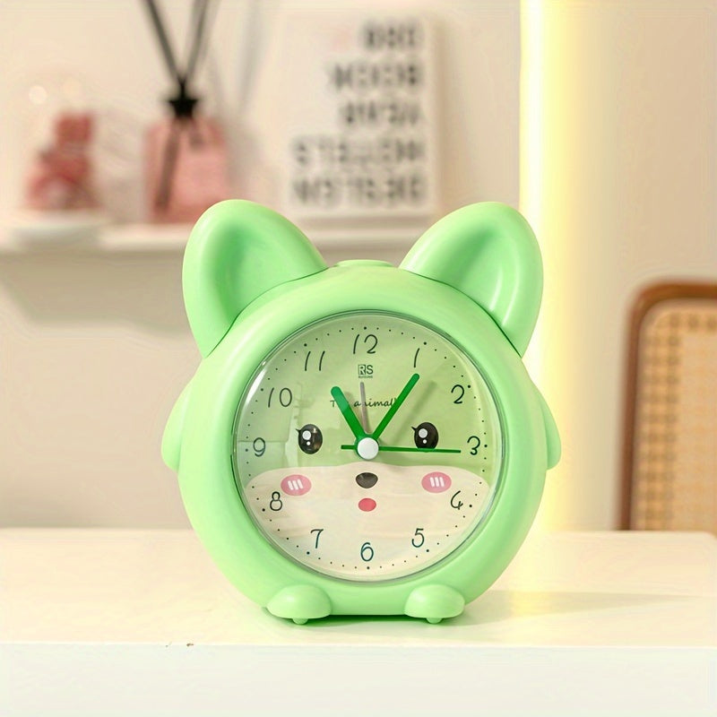 KittyGlow Clock - Cute Cat Alarm Clock with LED Light
