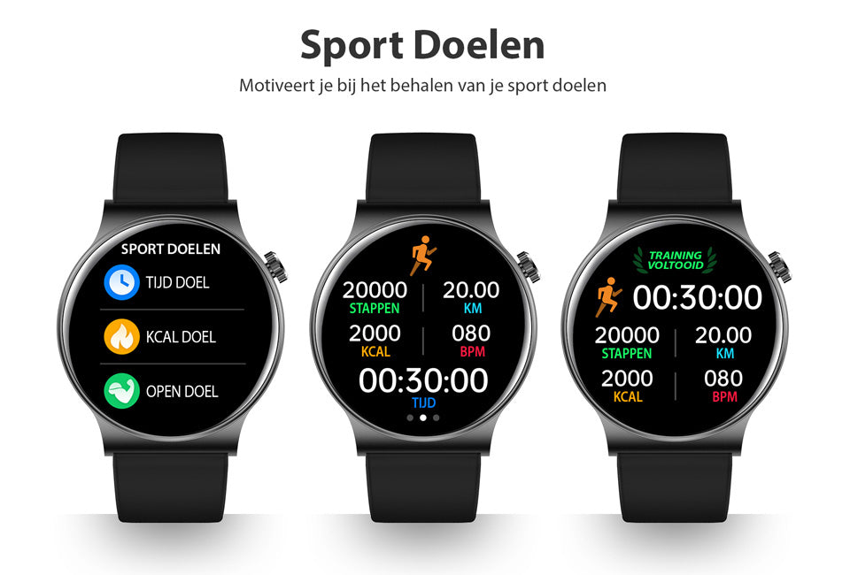 SmartFit Watch - Tracker Santé Multifonction Stylé