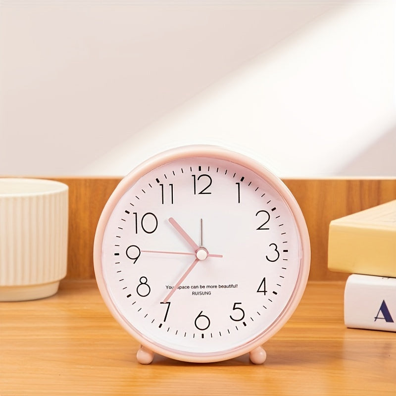 TickTockCharm - Minimalist Cartoon Analog Alarm Clock