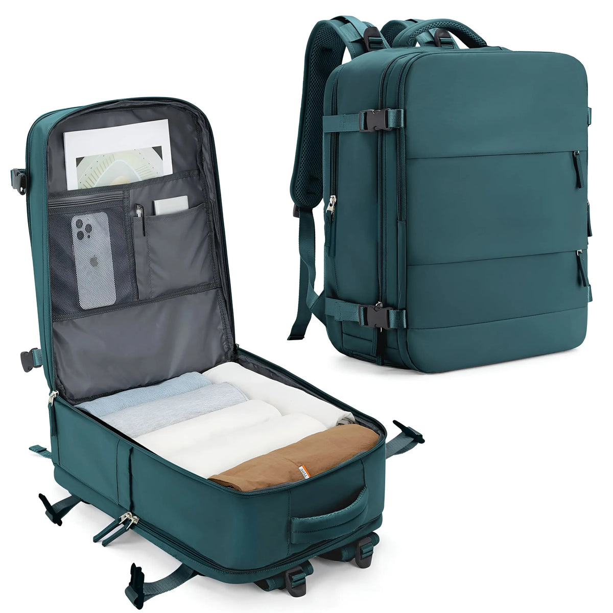 EasyTravel - Elegant Spacious Cabin Luggage for Effortless Travel