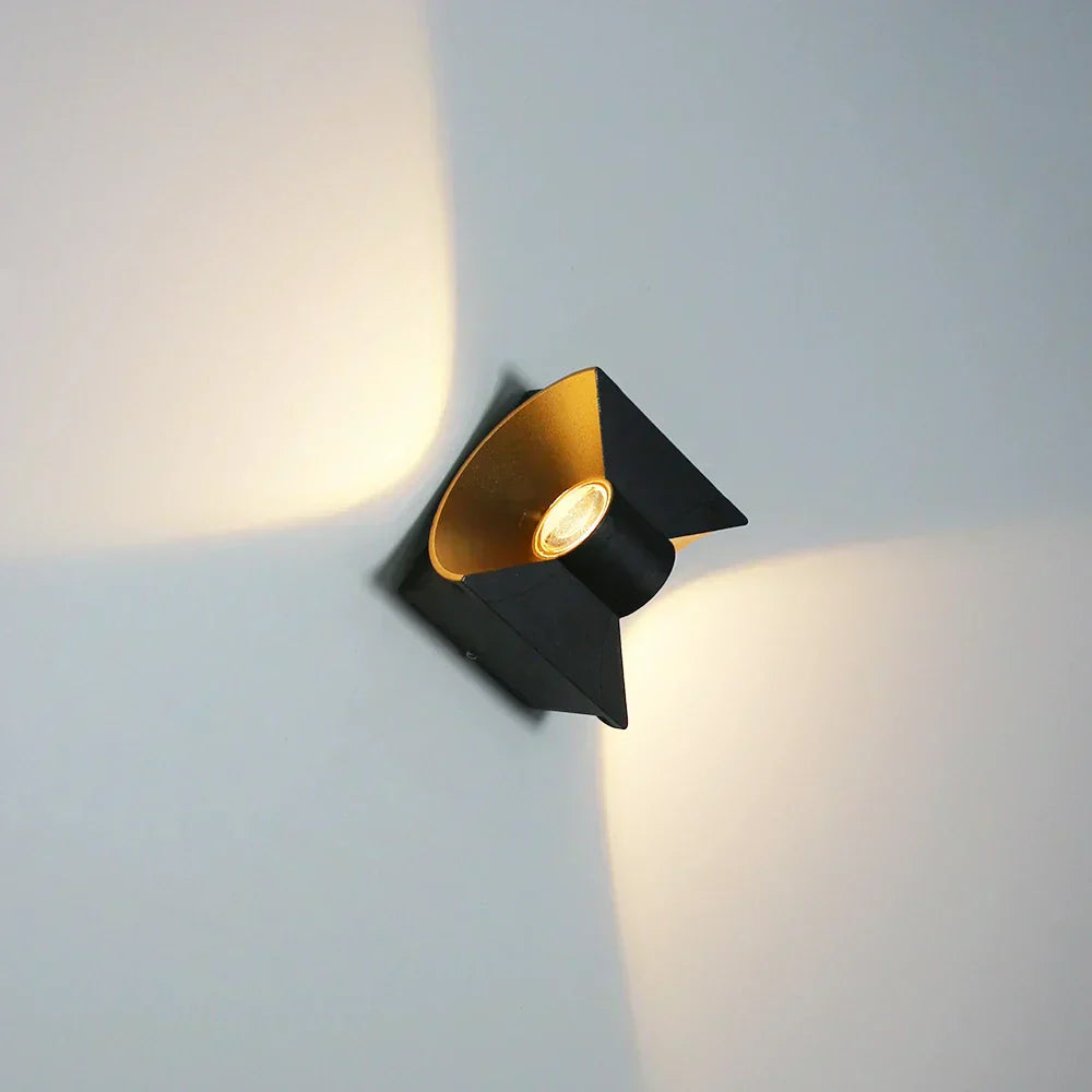 LumiereMurale - Applique Murale LED Élégante pour Jardin et Terrasse