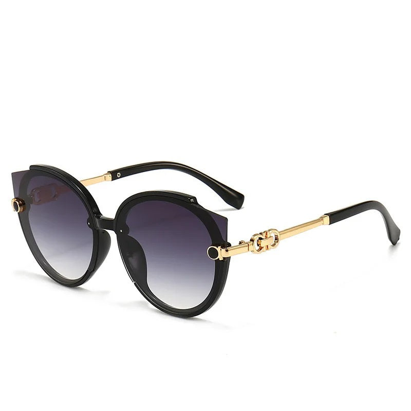 Patty Eyewear - Lunettes de Soleil Rondes Rétro Vintage