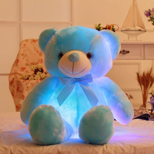 GlowBuddy - Cuddly LED Night Light Teddy Bear for Kids