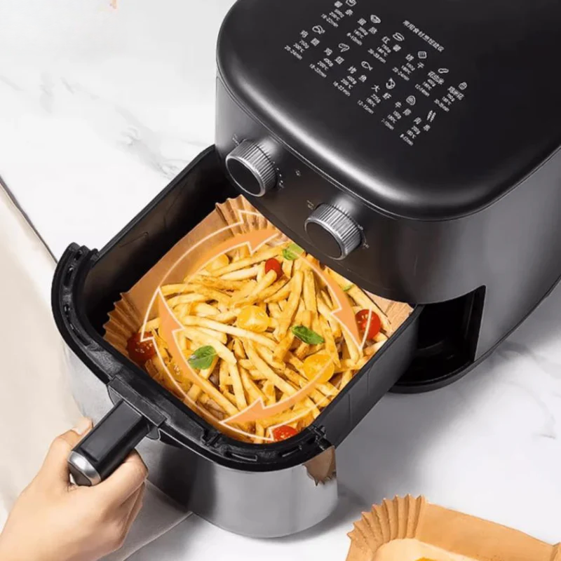 AirFryClean Paper - Non-Stick Air Fryer Cooking Paper