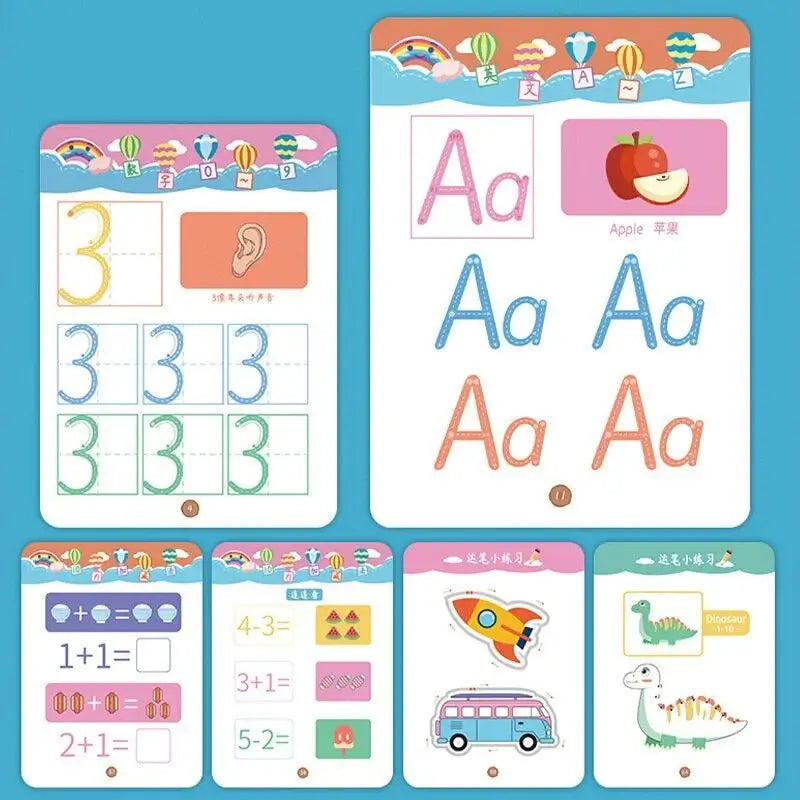TraceMaster - Educational Handwriting Practice Workbook