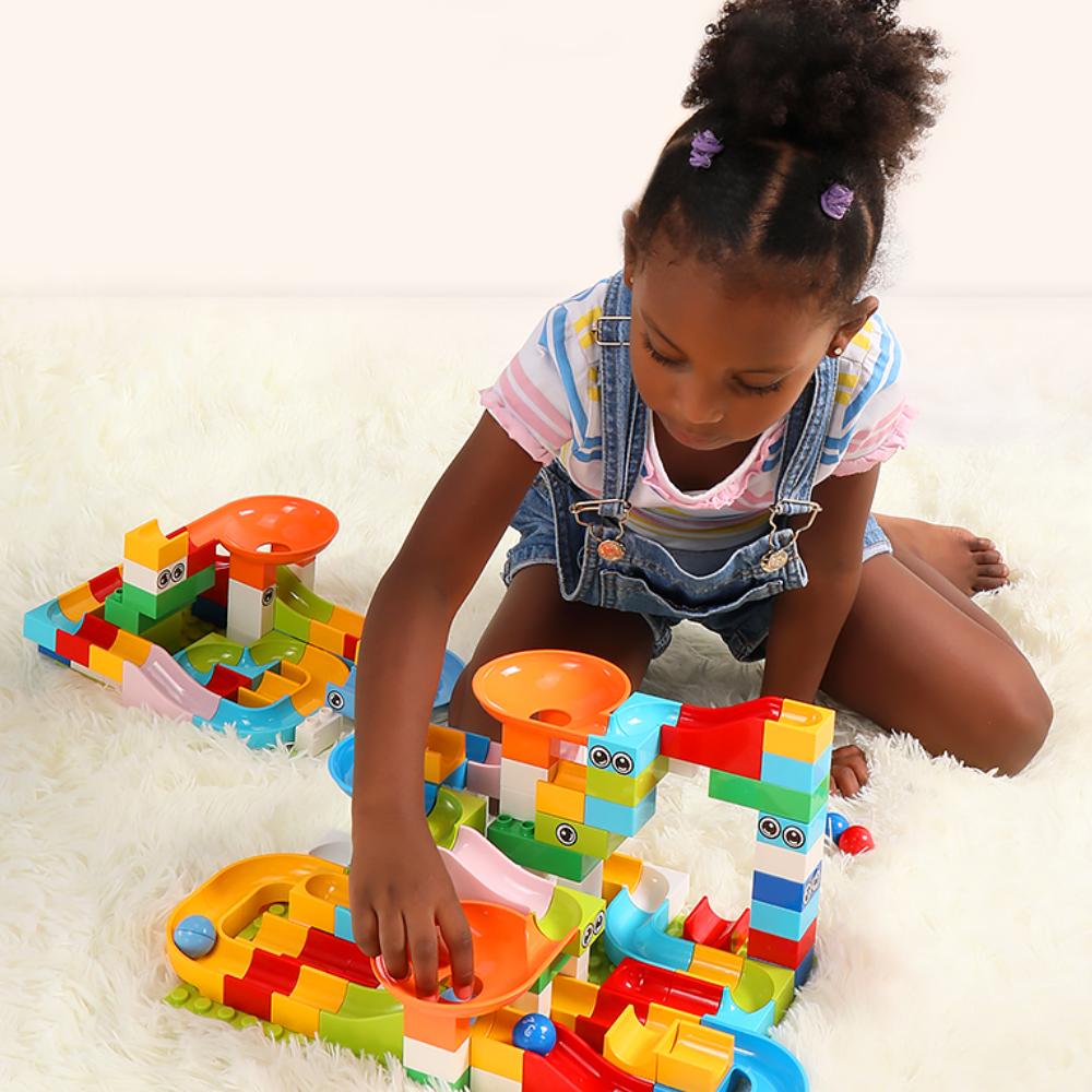 MarbleMaster Set - Creative Marble Run Building Kit