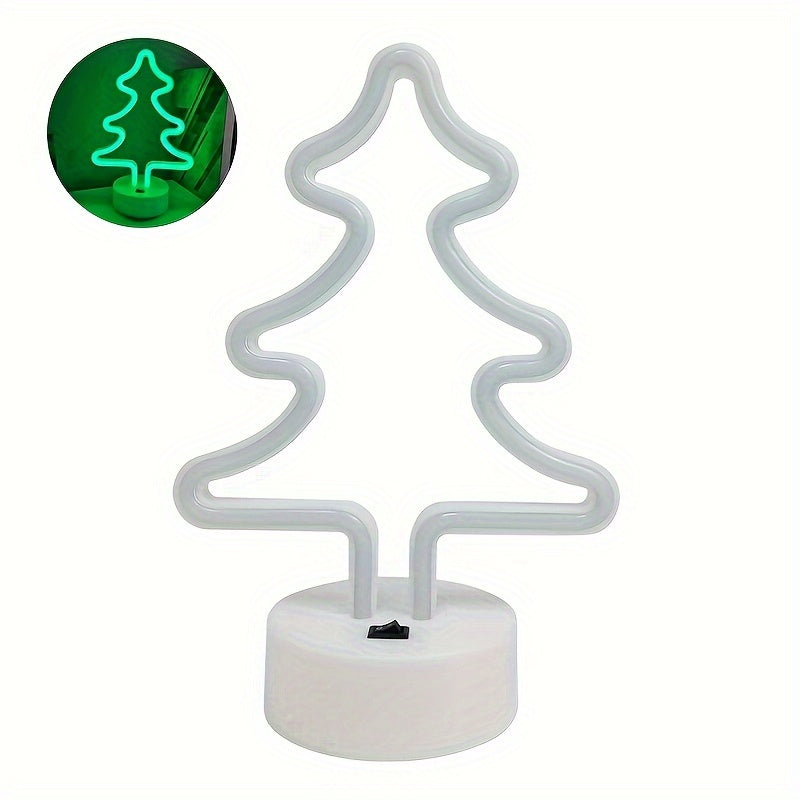 Irvelle - LED Neon Christmas Tree Light for Festive Ambiance
