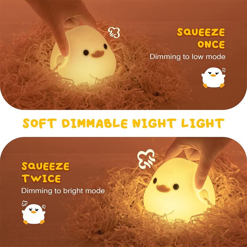 Ducky Buddy - Cozy Duck Night Light for Kids