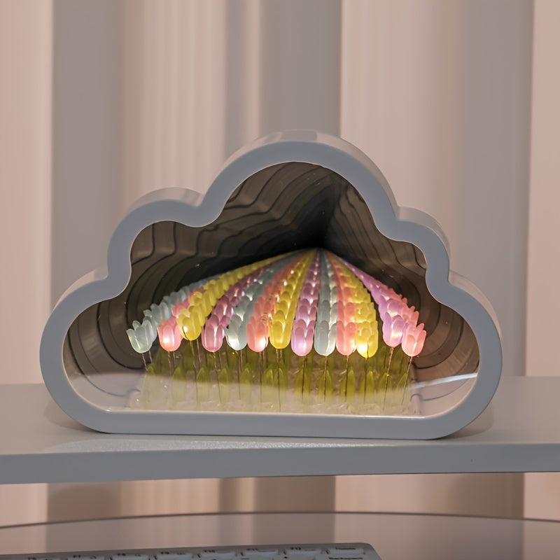 TulipGlow Lamp - Tulip LED Night Light for a Soft, Romantic Bedroom