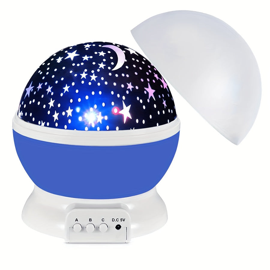 StarryDream - Starry Sky Projector with 12 Colors and 360° Rotation