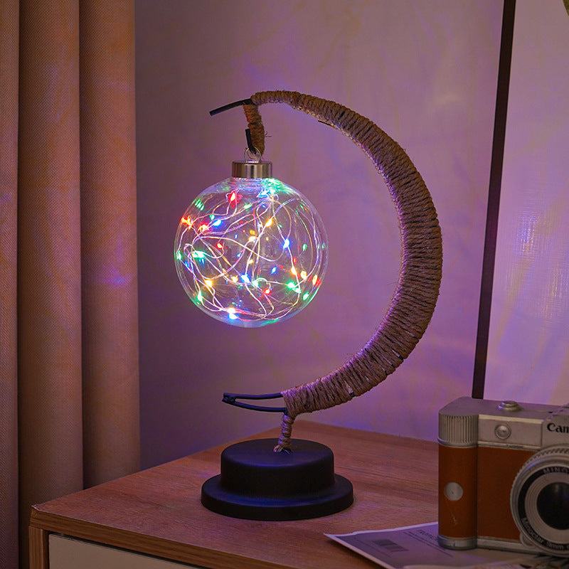 Horendel - Wireless Wrought Iron LED Table Lamp