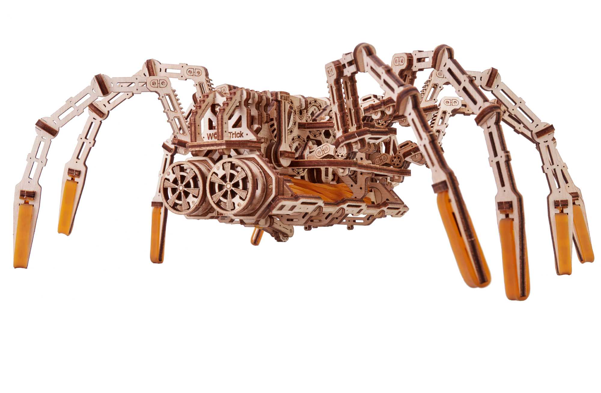 WoodCraft Spider Puzzle - 3D Mechanical Wooden Model Kit