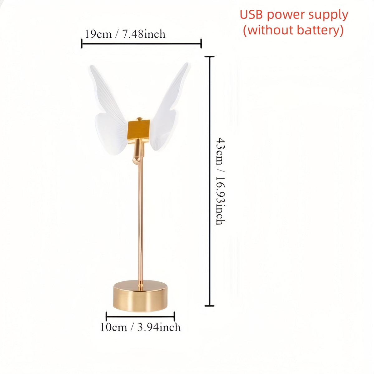 LumiButterfly - Artistic Butterfly USB Night Light