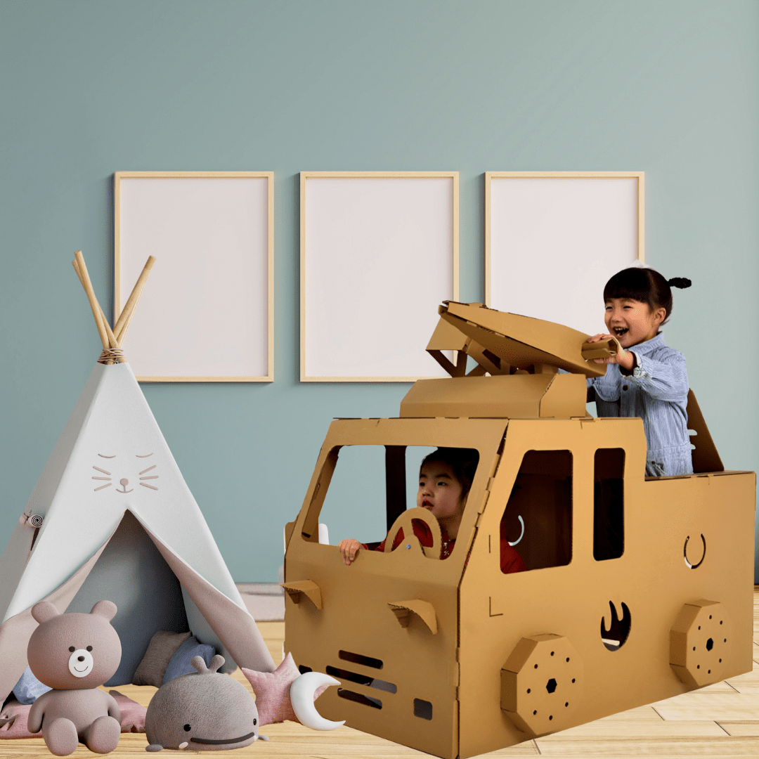 Montessori Kartonset Créatif – Figures DIY à Jouer