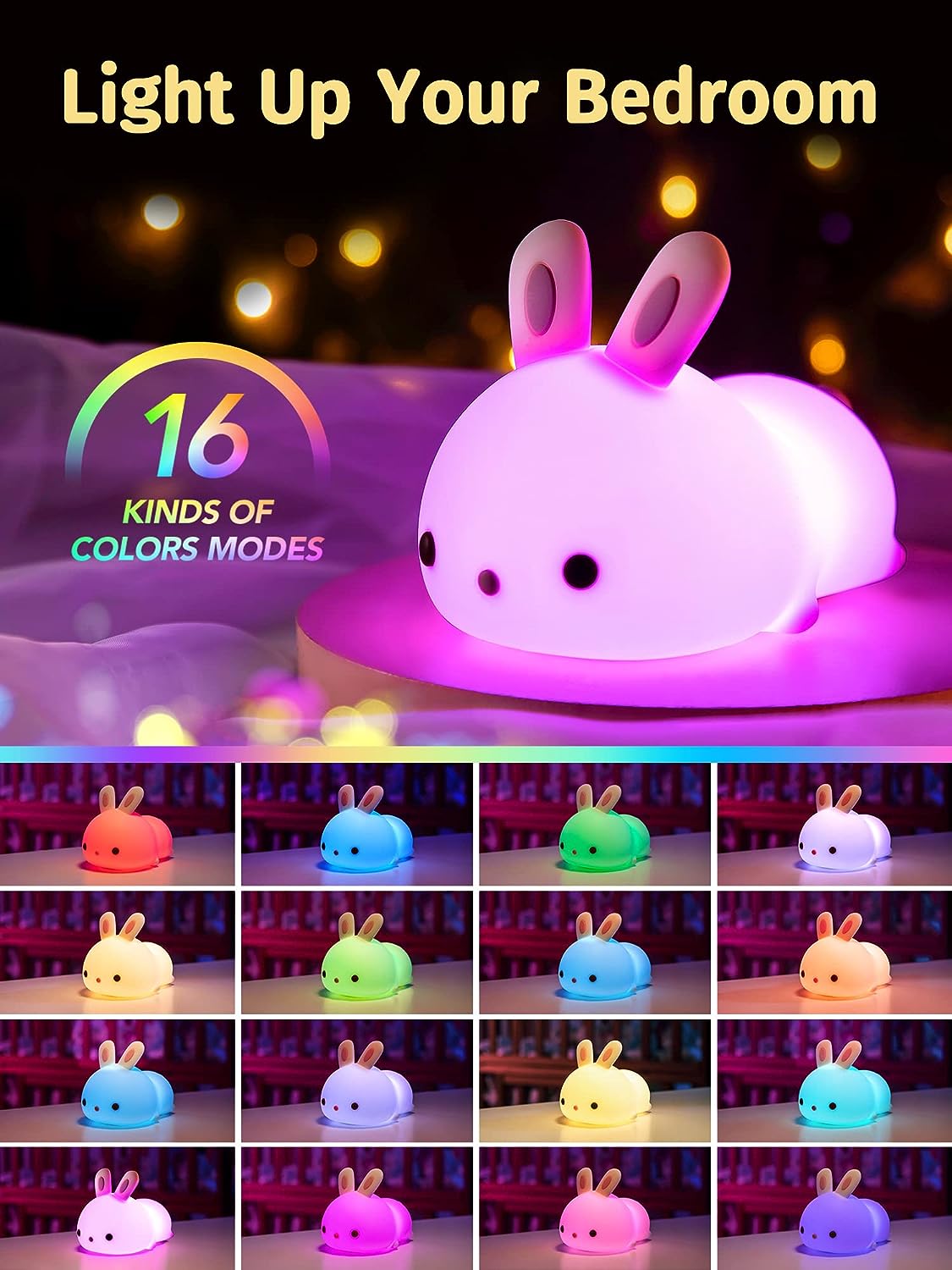 RabbitDream - Magical LED Rabbit Night Light
