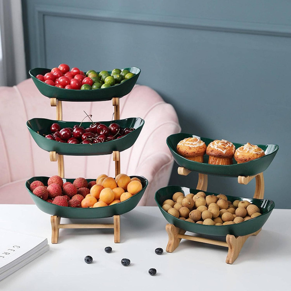 FruitTower - Elegant Fruit Stand for an Organized Kitchen