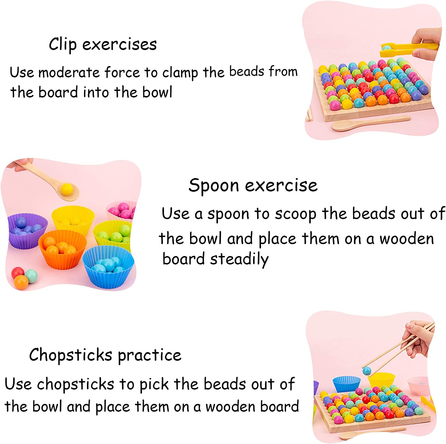 ColorMatch - Colour Sorting and Counting Bead Game