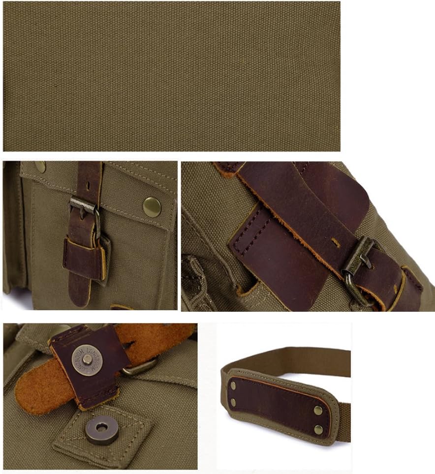 RetroCarry Bag - Sacoche Laptop Canvas Vintage