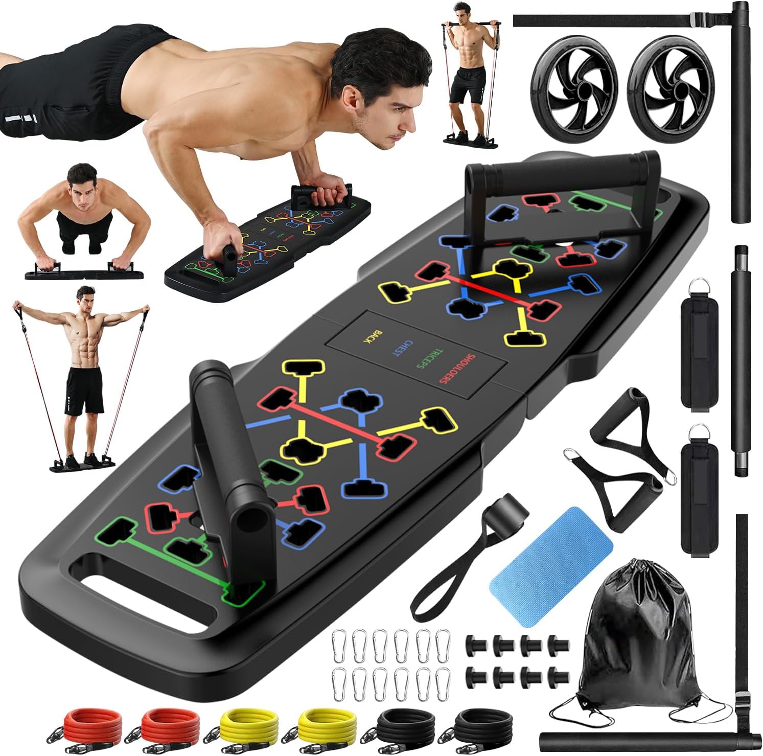 FitFlex - Kit fitness d'entraînement maison portable