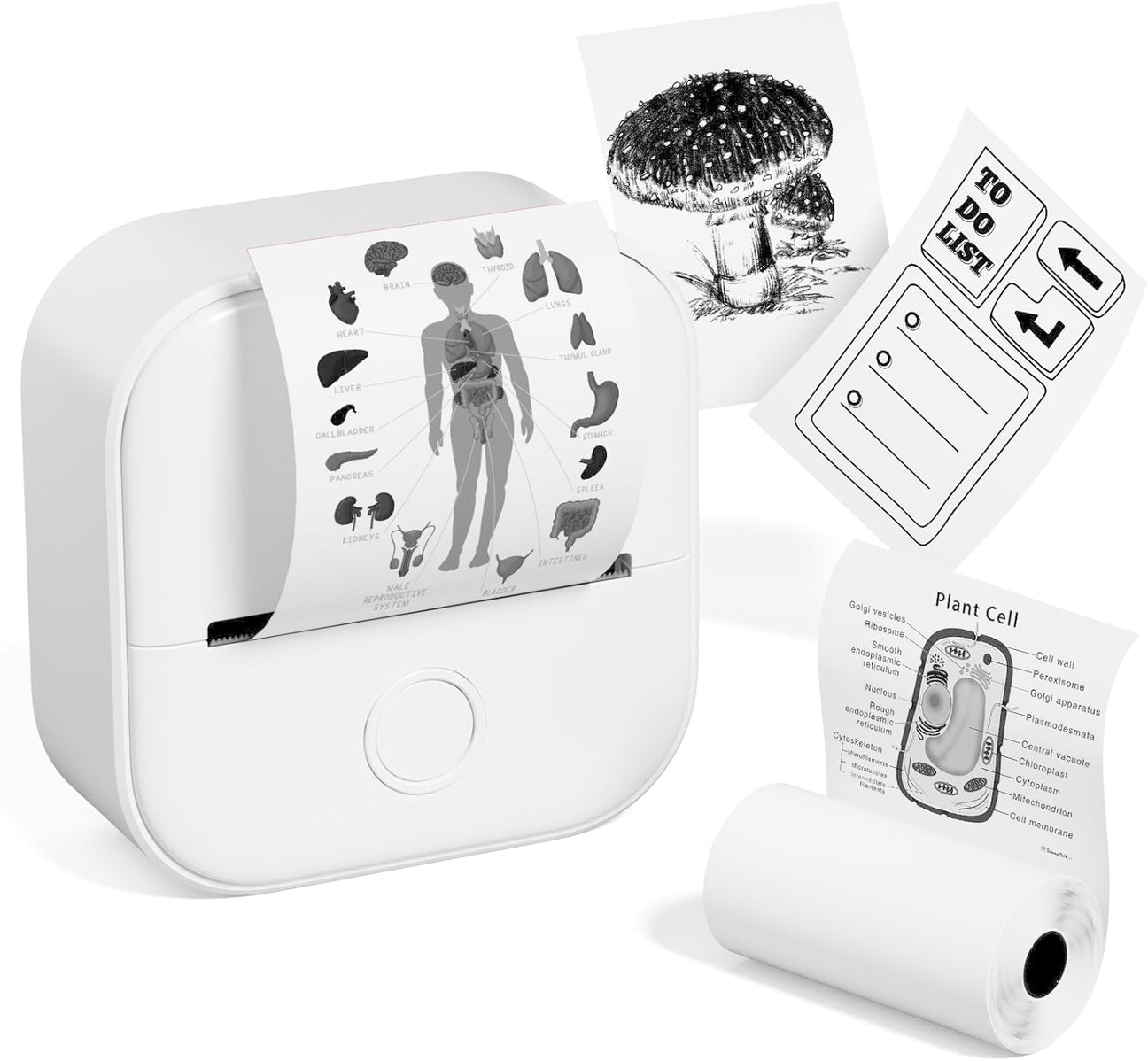 Pocket Printer - Mini Imprimante Portable Sans Encre