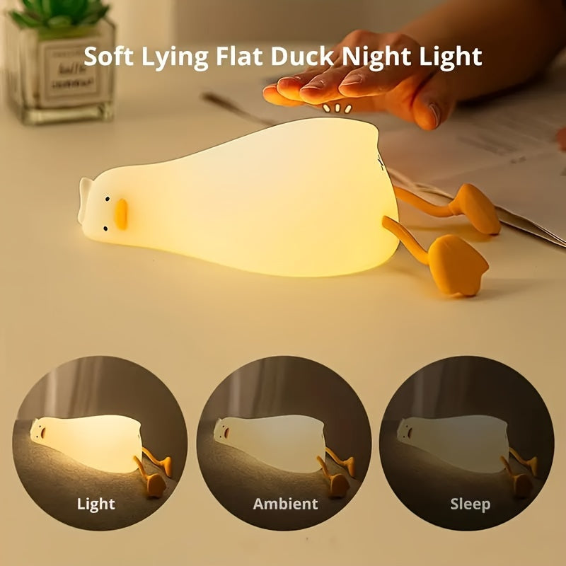 DuckGlow Lamp - Rechargeable LED Duck Mood Light