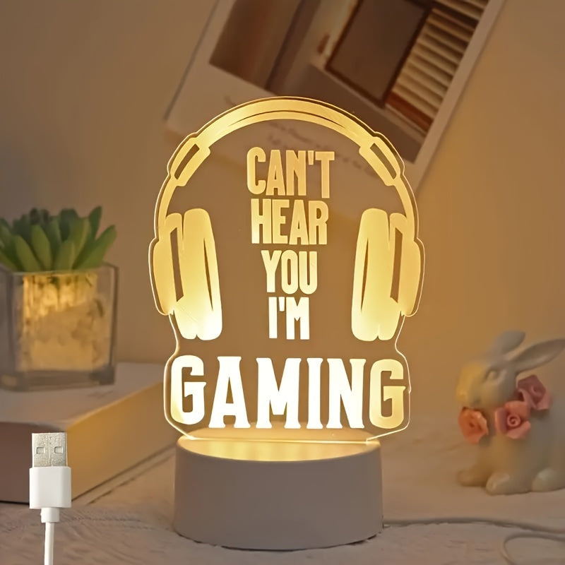GameLamp - Compact LED USB Table Lamp