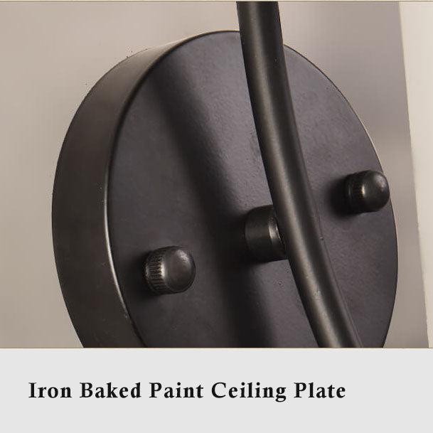 GloeiGlow - Modern Bell-Shaped Wall Sconce with Adjustable Arm