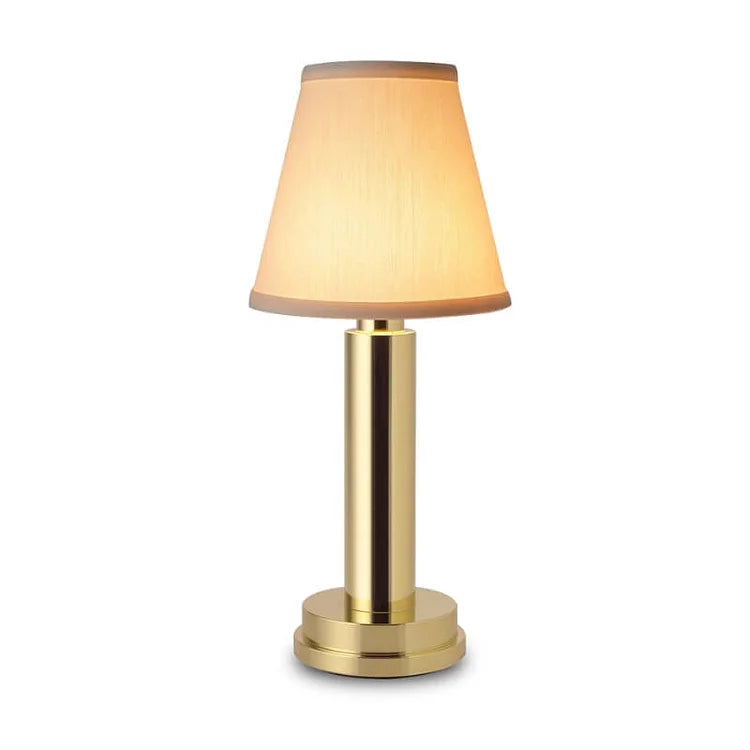 GleamLight - Raw Brass Table Lamp for Refined Lighting
