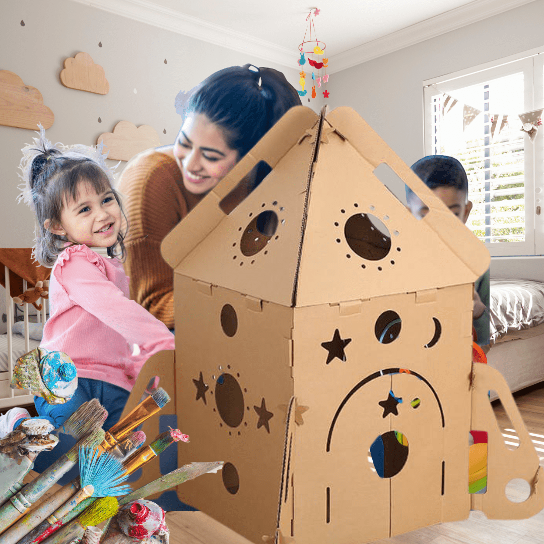 Montessori Kartonset Créatif – Figures DIY à Jouer