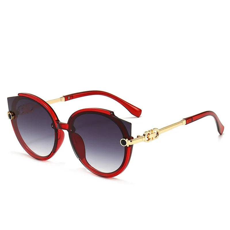 Patty Eyewear - Lunettes de Soleil Rondes Rétro Vintage