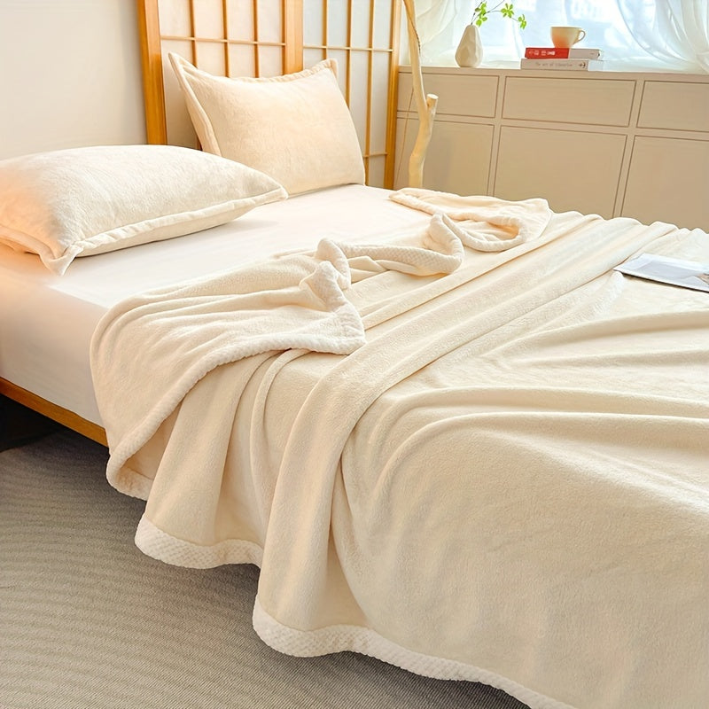 LuxuryFleece - Reversible Double-Sided Fleece Blanket