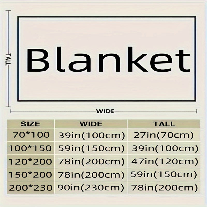 ClementWrap - Reversible Coral Fleece Throw Blanket