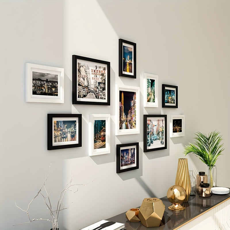 GallerySet - 11-Piece Frameless Photo Frame Set