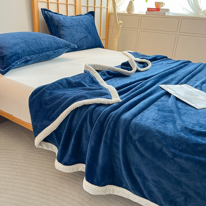 LuxuryFleece - Reversible Double-Sided Fleece Blanket