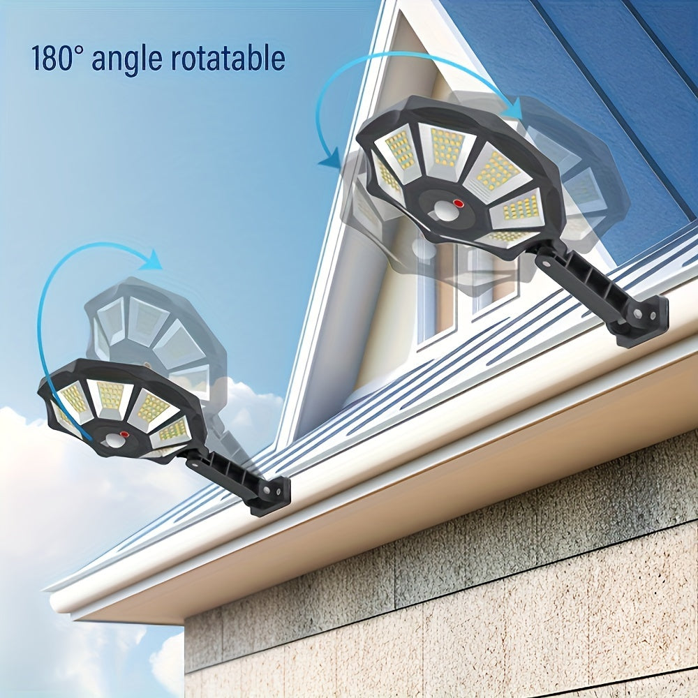 SolarGlow Pro - Solar LED Wall Light with Motion Sensor