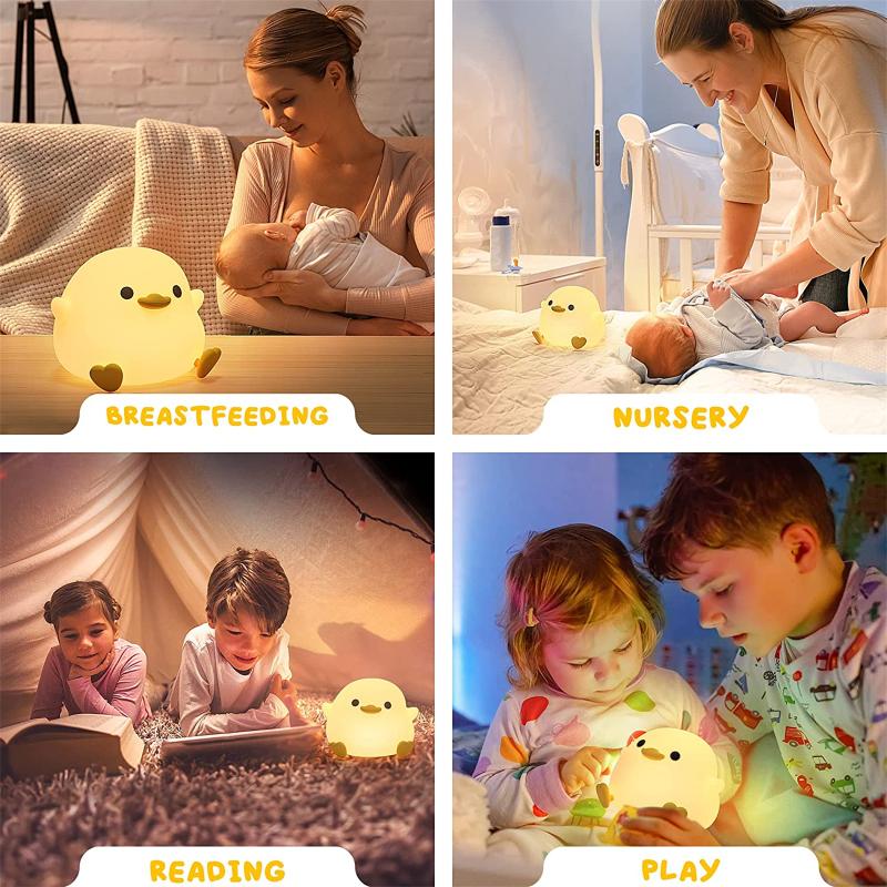 Ducky Buddy - Cozy Duck Night Light for Kids