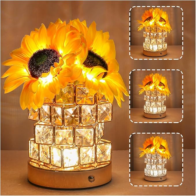 SunGlow Lamp - Cordless Rechargeable Touch Table Lamp
