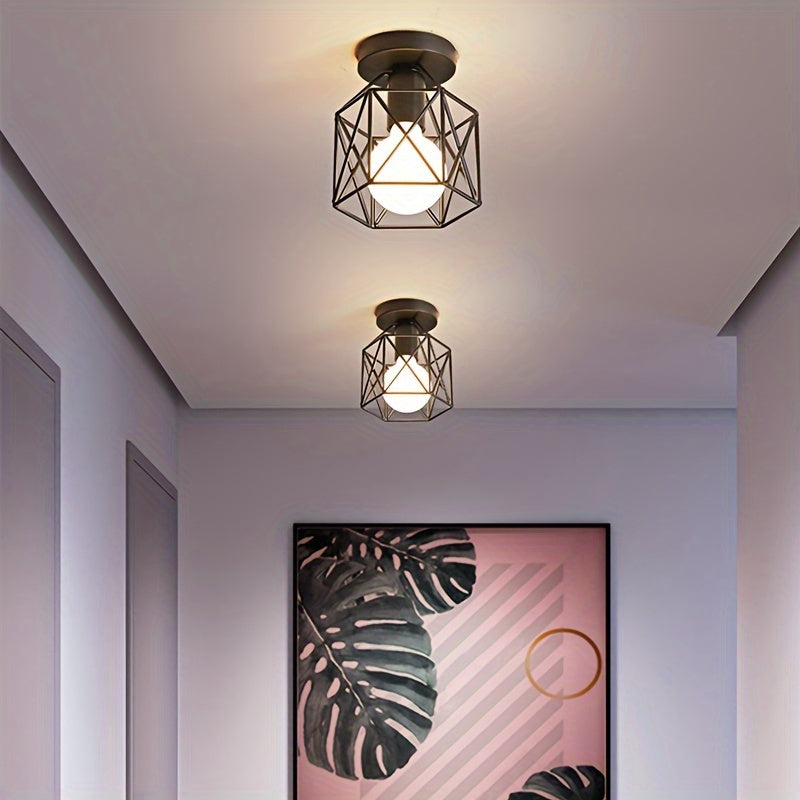 NordicLight - Minimalist Black Ceiling Light for Kitchens