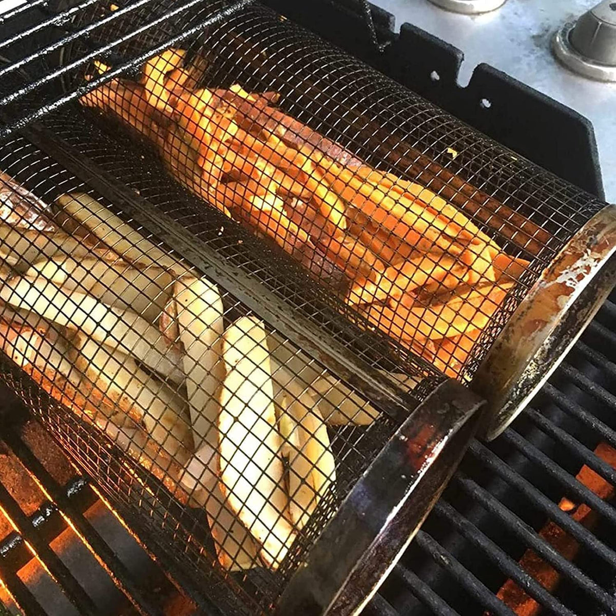 Grill Master Pro - Stainless Steel Barbecue Cooking Basket