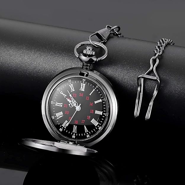 KevinWatch - Montre à Gousset Rétro Dorée