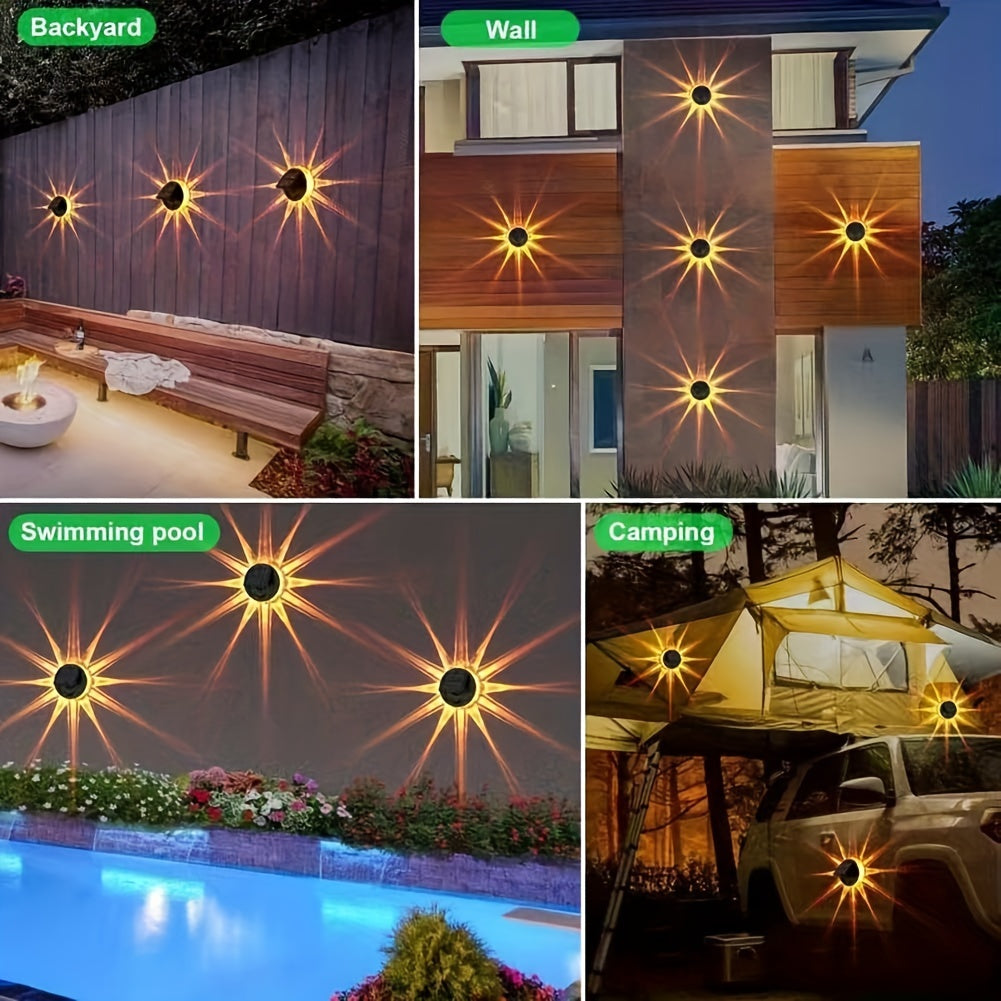 Jalveo Lights - 4-Pack Solar LED Garden Spotlights
