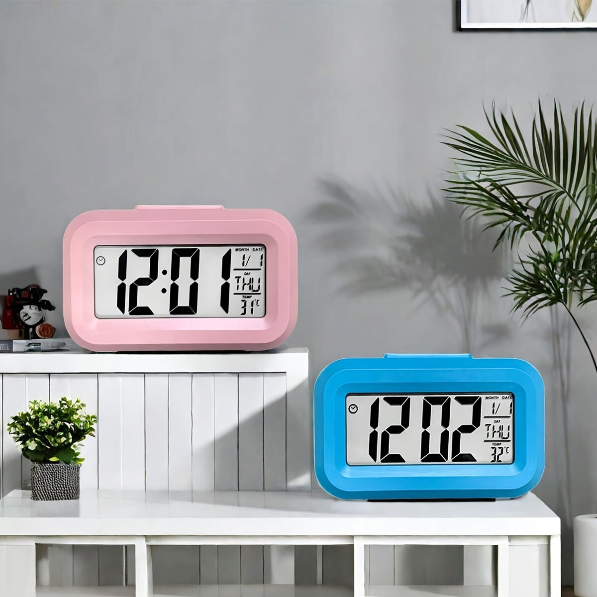 Oclarion - Elegant Digital Alarm Clock with LED Backlight