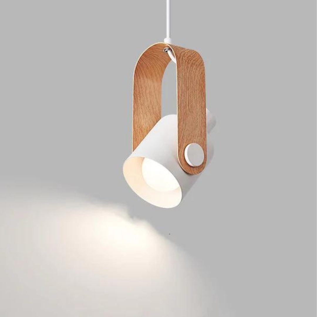 NimbusGlow - Modern Adjustable-Height Pendant Light with Minimalist Design