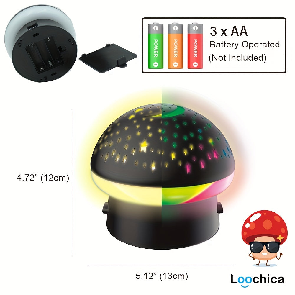 StarryGlow - Mushroom Starry Sky Projector Lamp