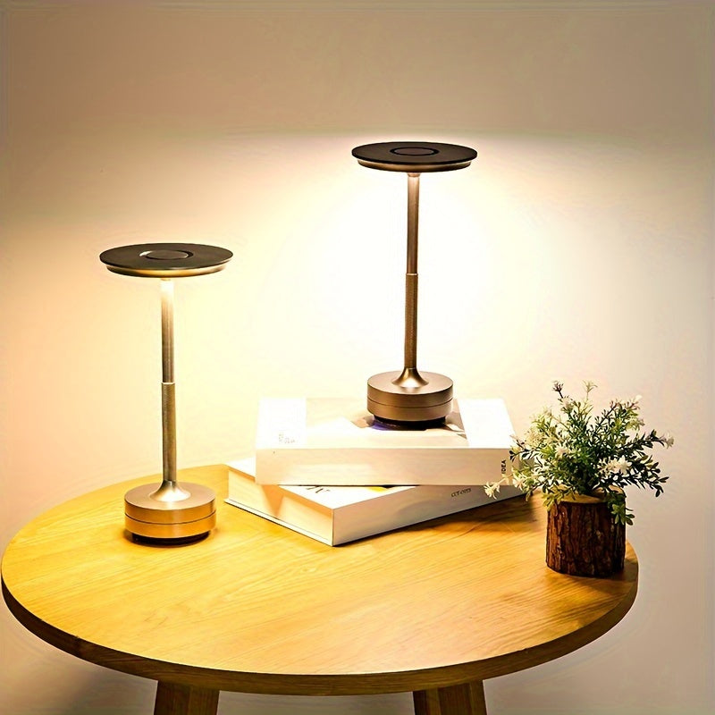 LumiTaf - Rechargeable LED Table Lamp with USB Charging