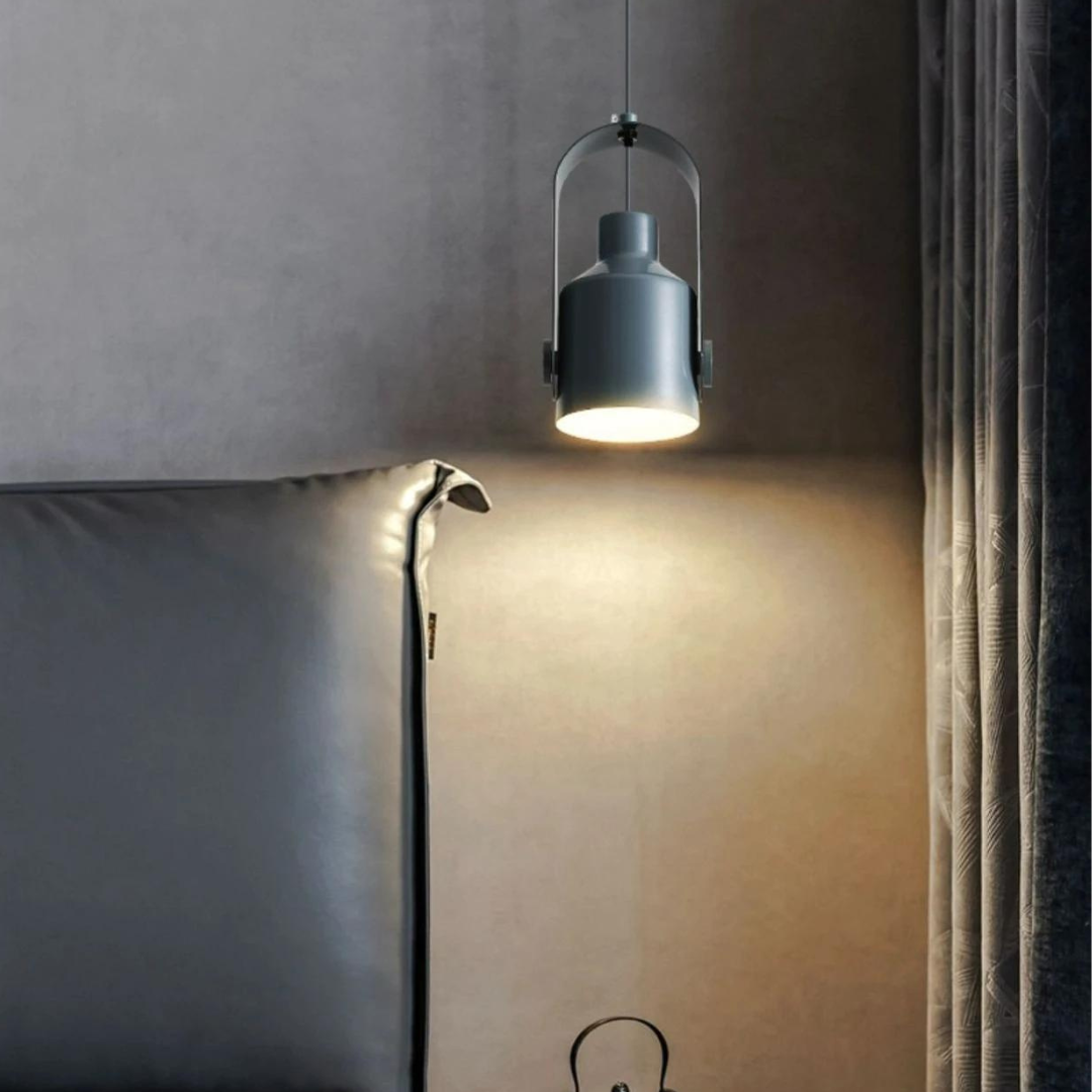 NimbusGlow - Modern Adjustable-Height Pendant Light with Minimalist Design