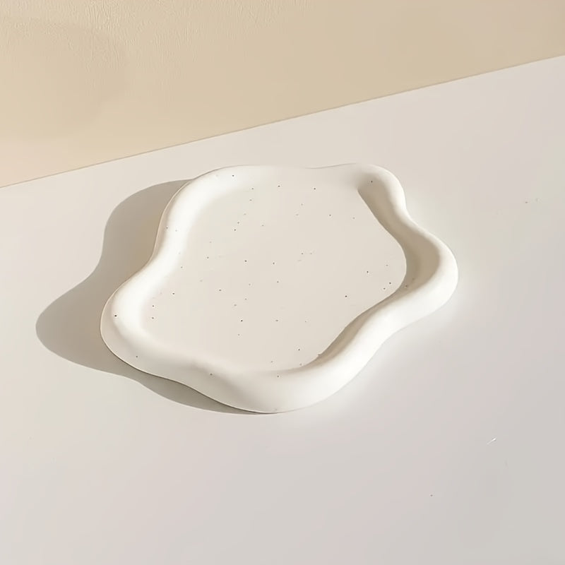 CloudTray - Cloud-Shaped Ceramic Jewelry Dish
