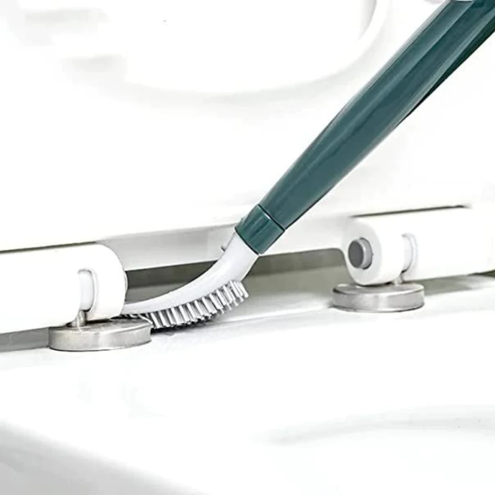 BristleFlex - Flexible Toilet Brush with Built-In Cleaner Dispenser