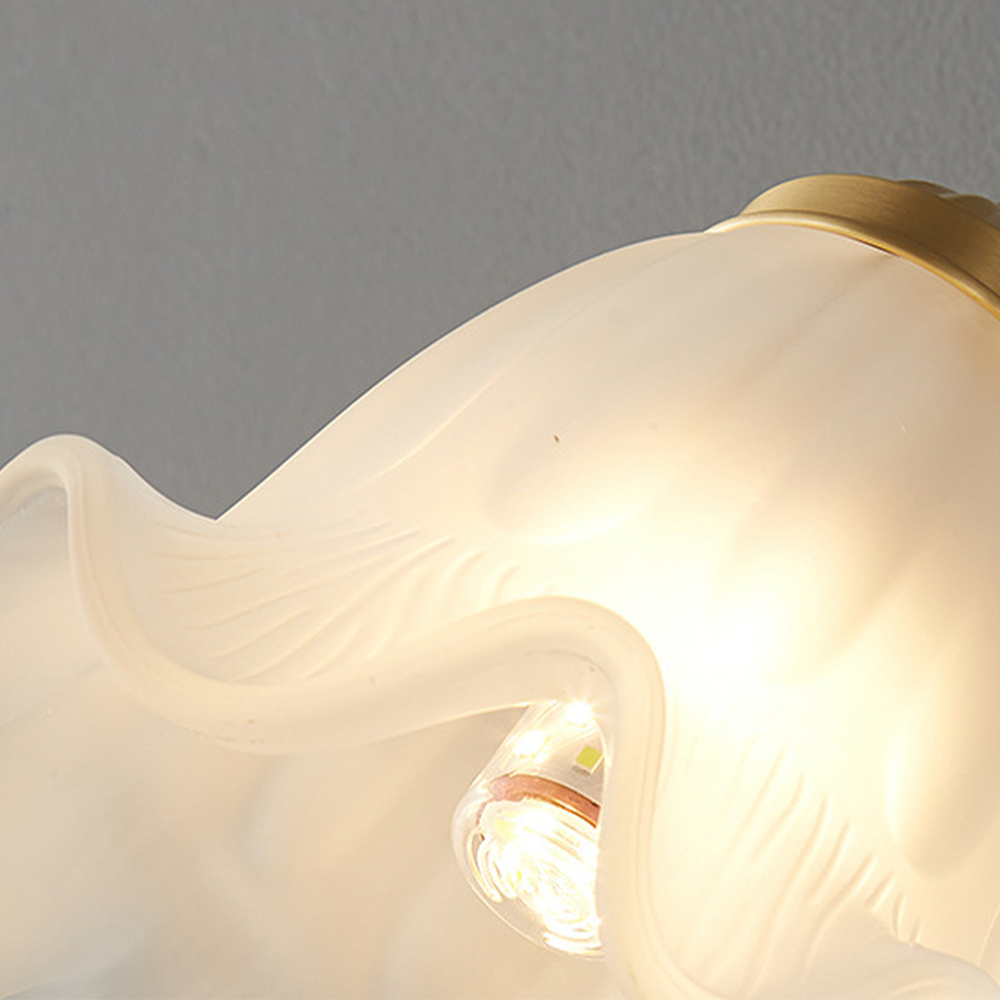 Kalvane - Retro Glass Wall Sconce for a Warm Ambiance