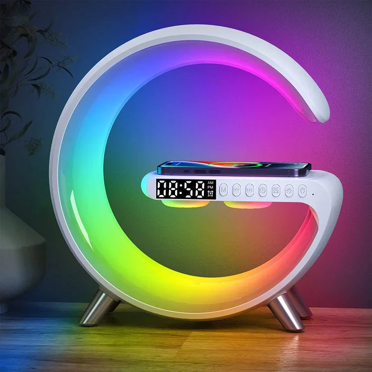 Smart Ambiance Light - Bluetooth Ambiance Lamp with Speaker and Alarm